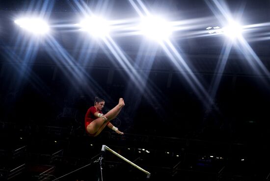2016 Summer Olympics. Artistic gymnastics. Women. Uneven bars