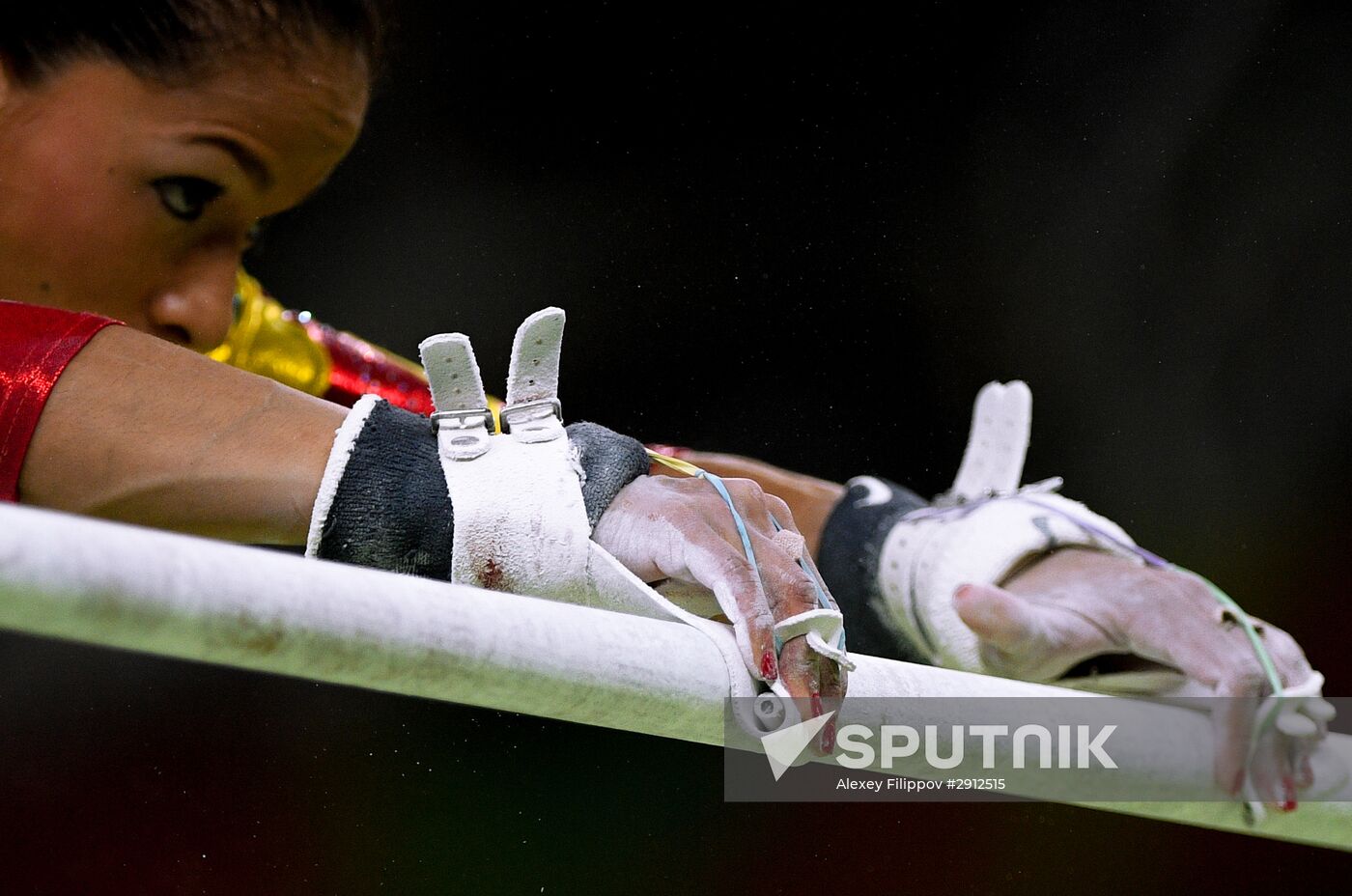 2016 Summer Olympics. Artistic gymnastics. Women. Uneven bars