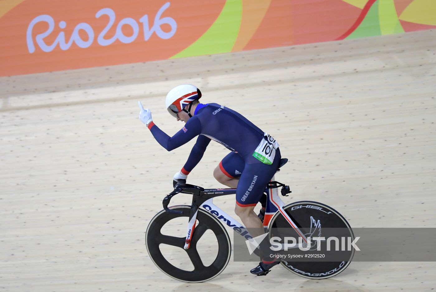 2016 Summer Olympics. Track cycling. Men's sprint