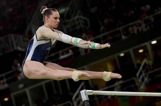 2016 Summer Olympics. Artistic gymnastics. Women. Uneven bars