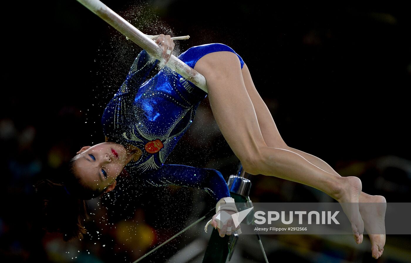 2016 Summer Olympics. Artistic gymnastics. Women. Uneven bars