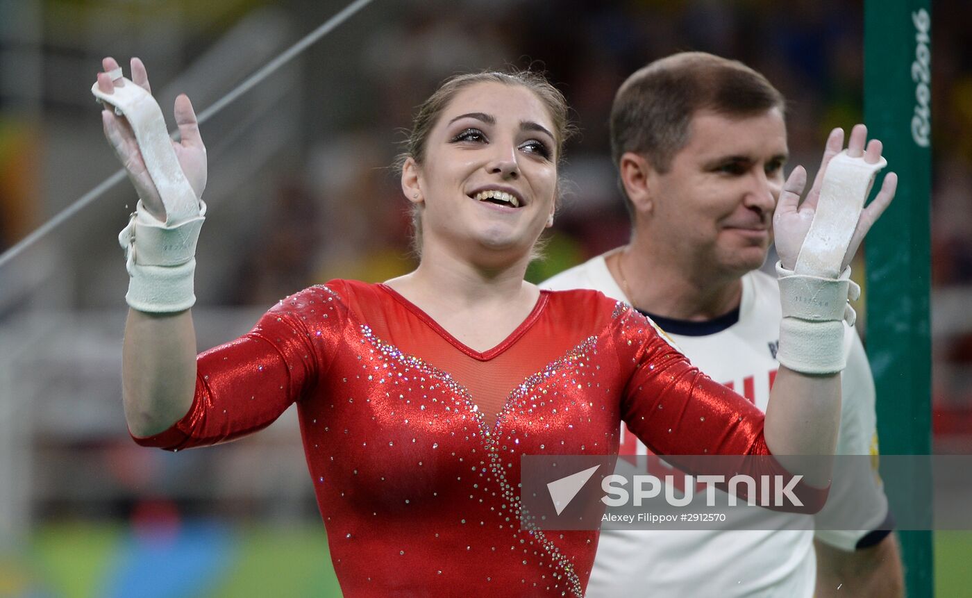 2016 Summer Olympics. Artistic gymnastics. Women. Uneven bars