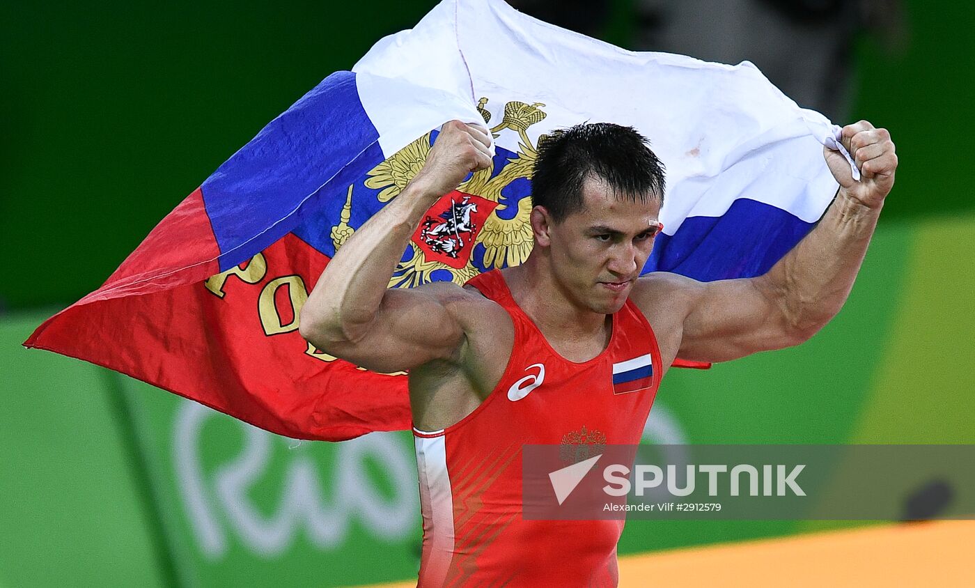 2016 Summer Olympics. Greco-Roman wrestling. Day One