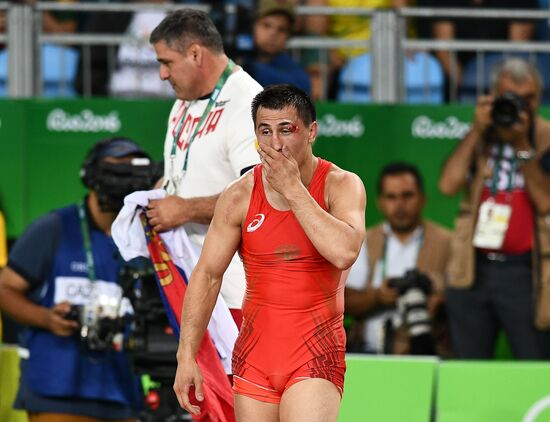 2016 Summer Olympics. Greco-Roman wrestling. Day One