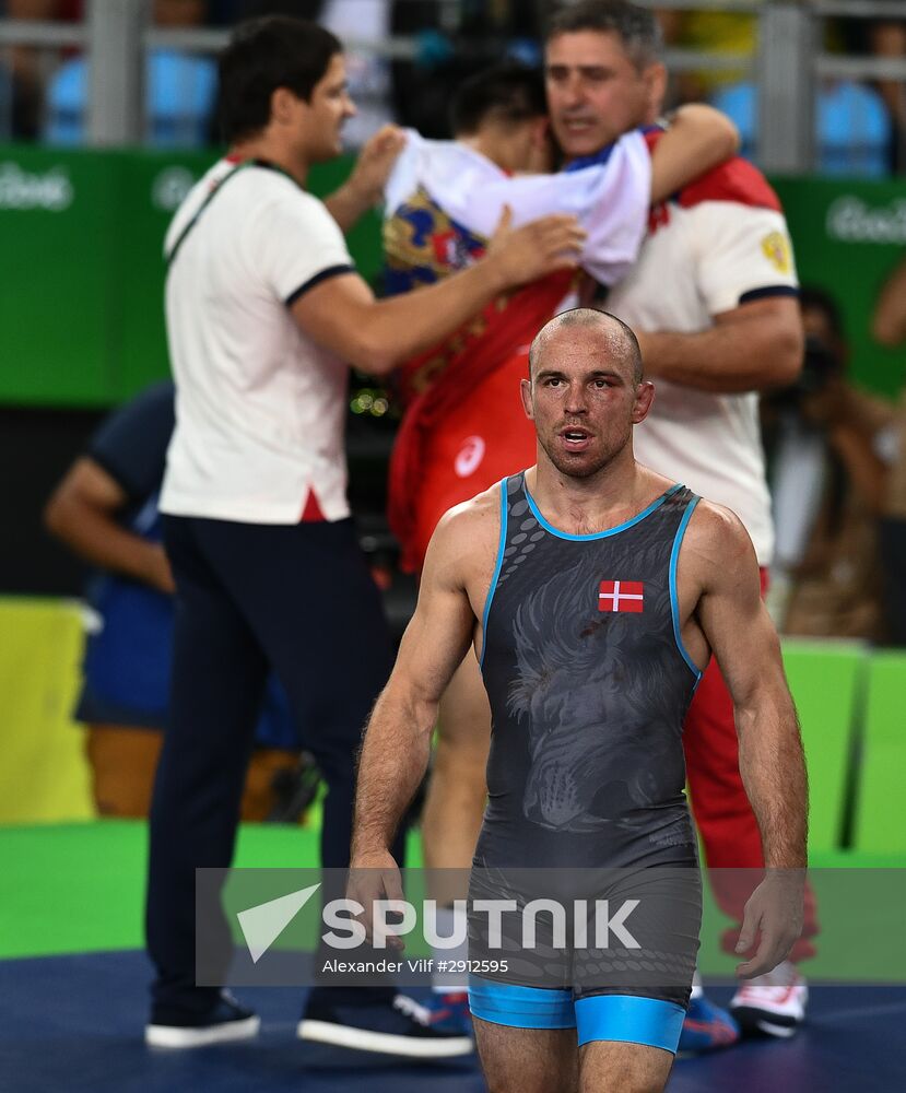 2016 Summer Olympics. Greco-Roman wrestling. Day One