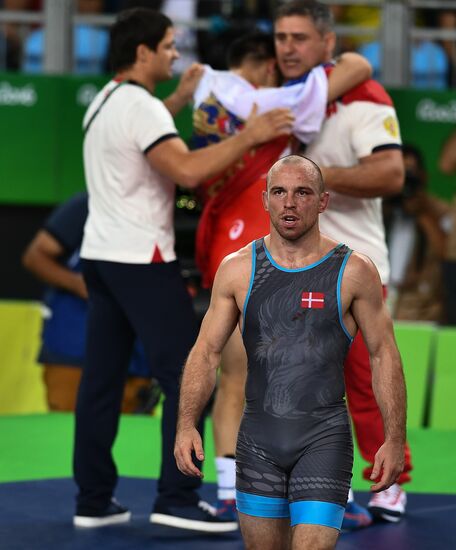 2016 Summer Olympics. Greco-Roman wrestling. Day One