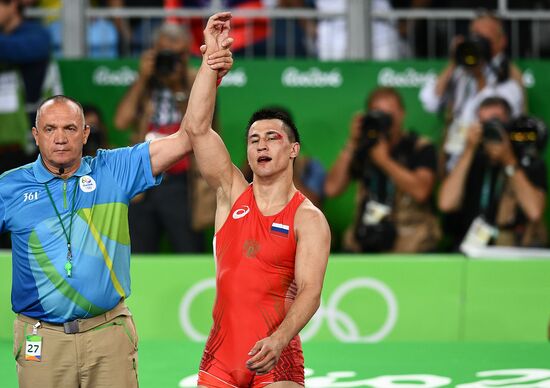 2016 Summer Olympics. Greco-Roman wrestling. Day One