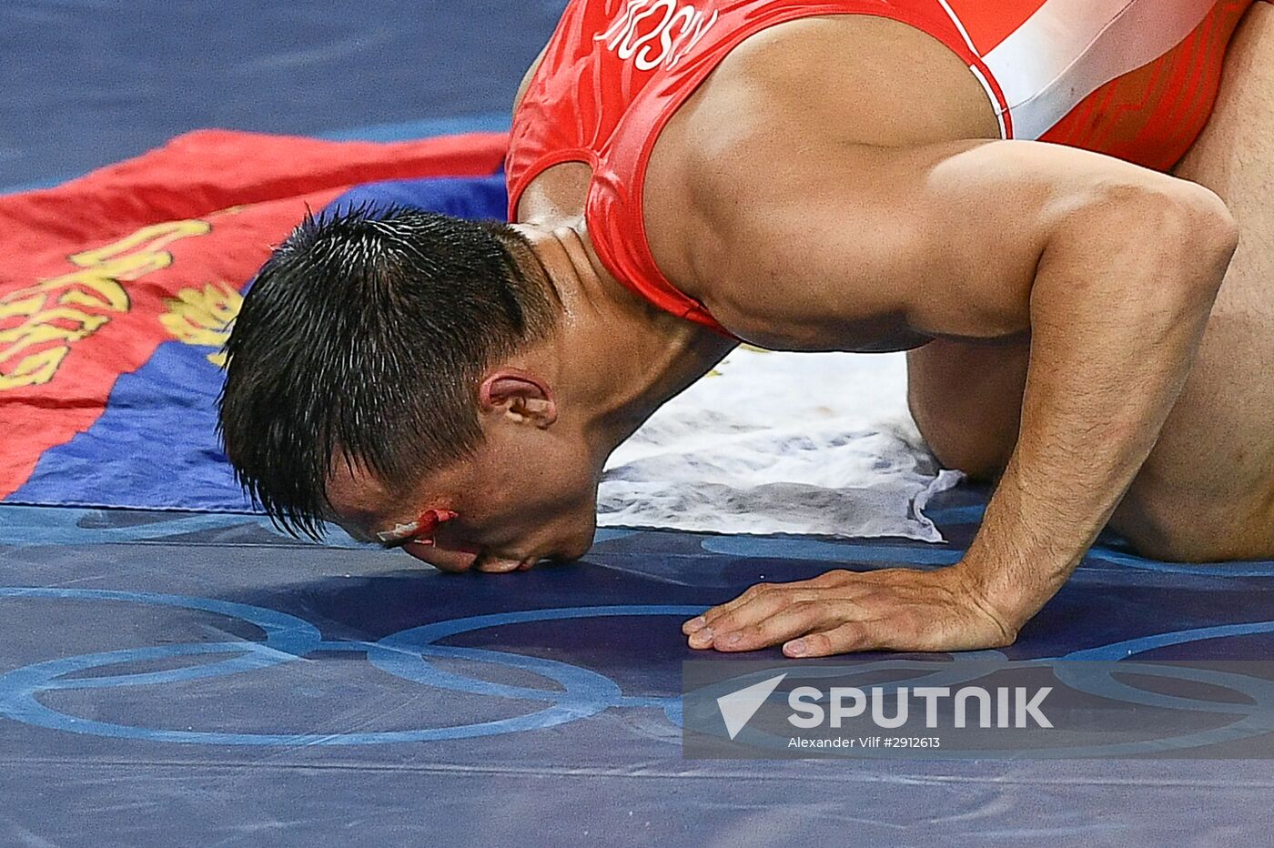 2016 Summer Olympics. Greco-Roman wrestling. Day One