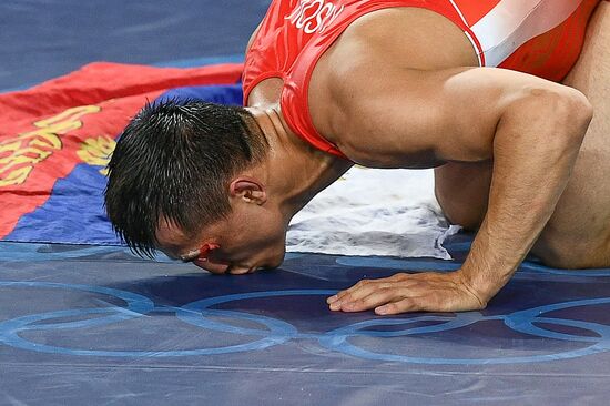 2016 Summer Olympics. Greco-Roman wrestling. Day One