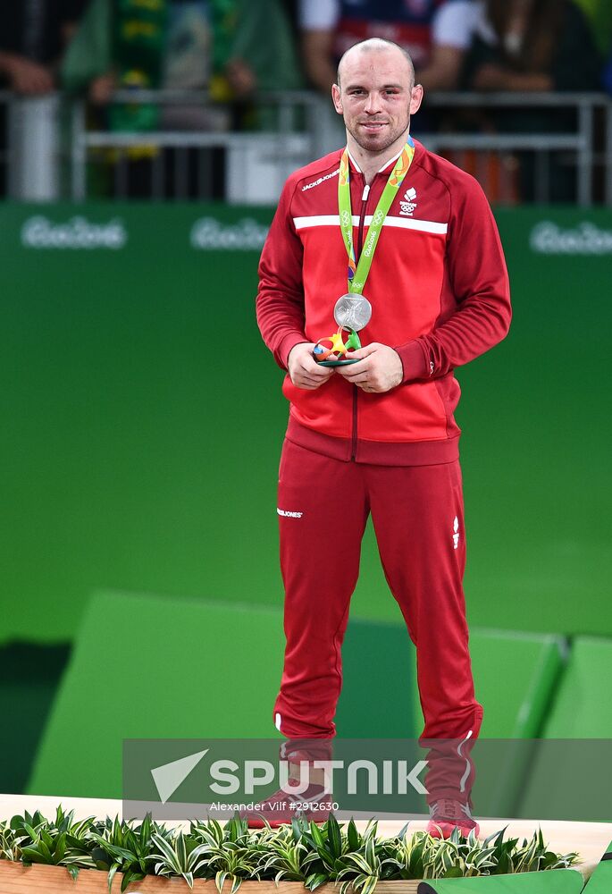 2016 Summer Olympics. Greco-Roman wrestling. Day One