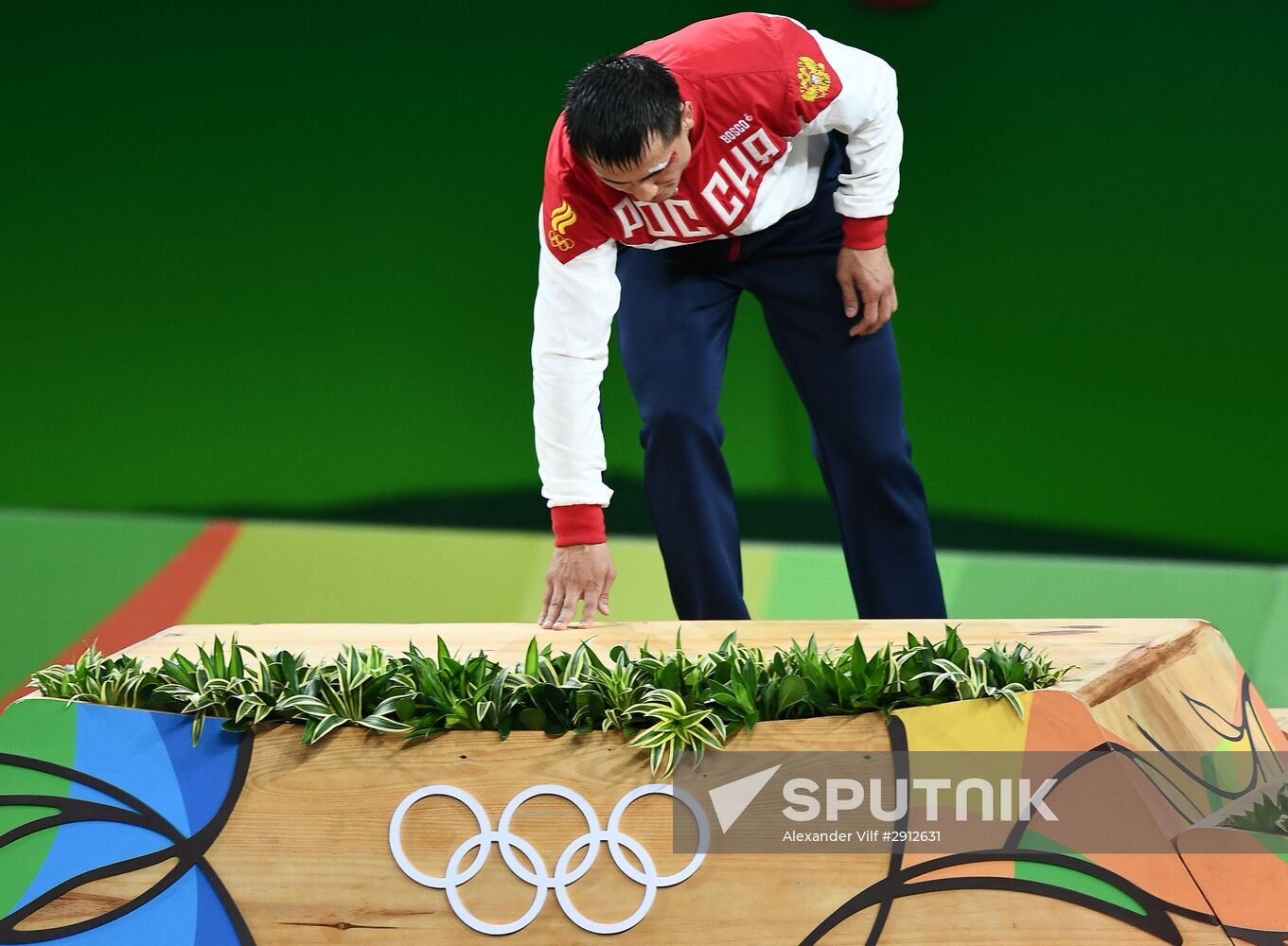 2016 Summer Olympics. Greco-Roman wrestling. Day One