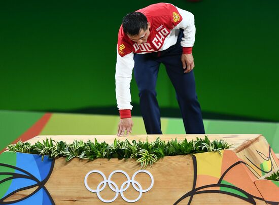 2016 Summer Olympics. Greco-Roman wrestling. Day One