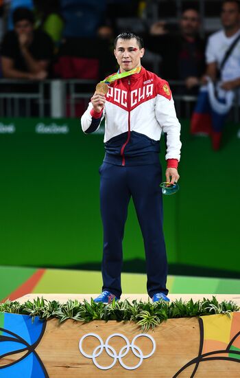 2016 Summer Olympics. Greco-Roman wrestling. Day One