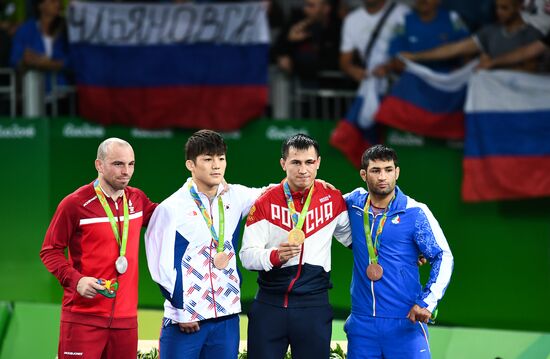 2016 Summer Olympics. Greco-Roman wrestling. Day One