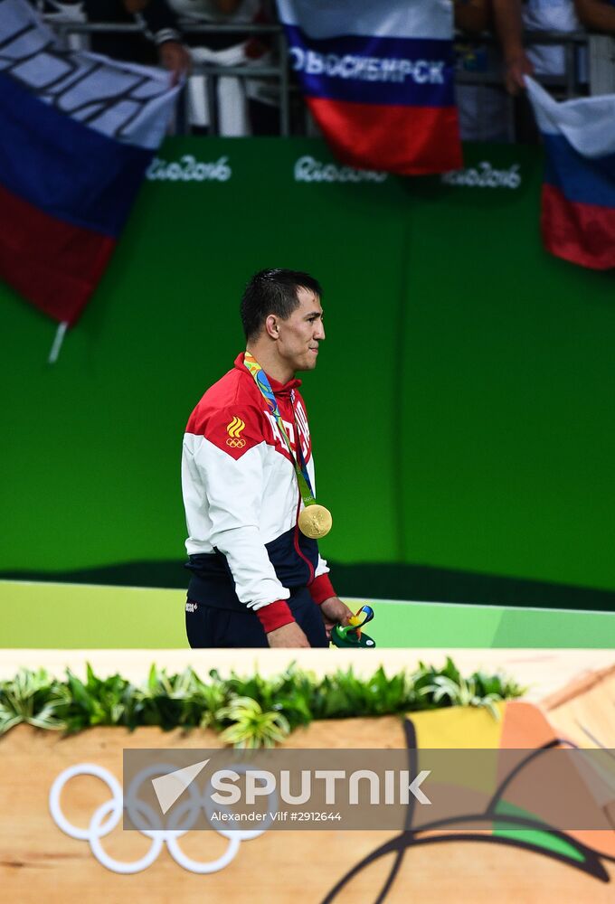 2016 Summer Olympics. Greco-Roman wrestling. Day One