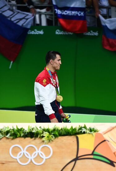 2016 Summer Olympics. Greco-Roman wrestling. Day One