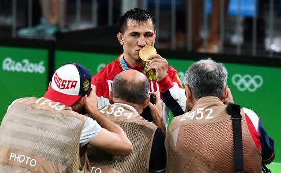 2016 Summer Olympics. Greco-Roman wrestling. Day One