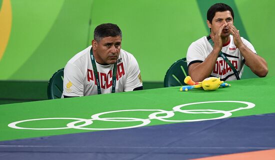 2016 Summer Olympics. Greco-Roman wrestling. Day One