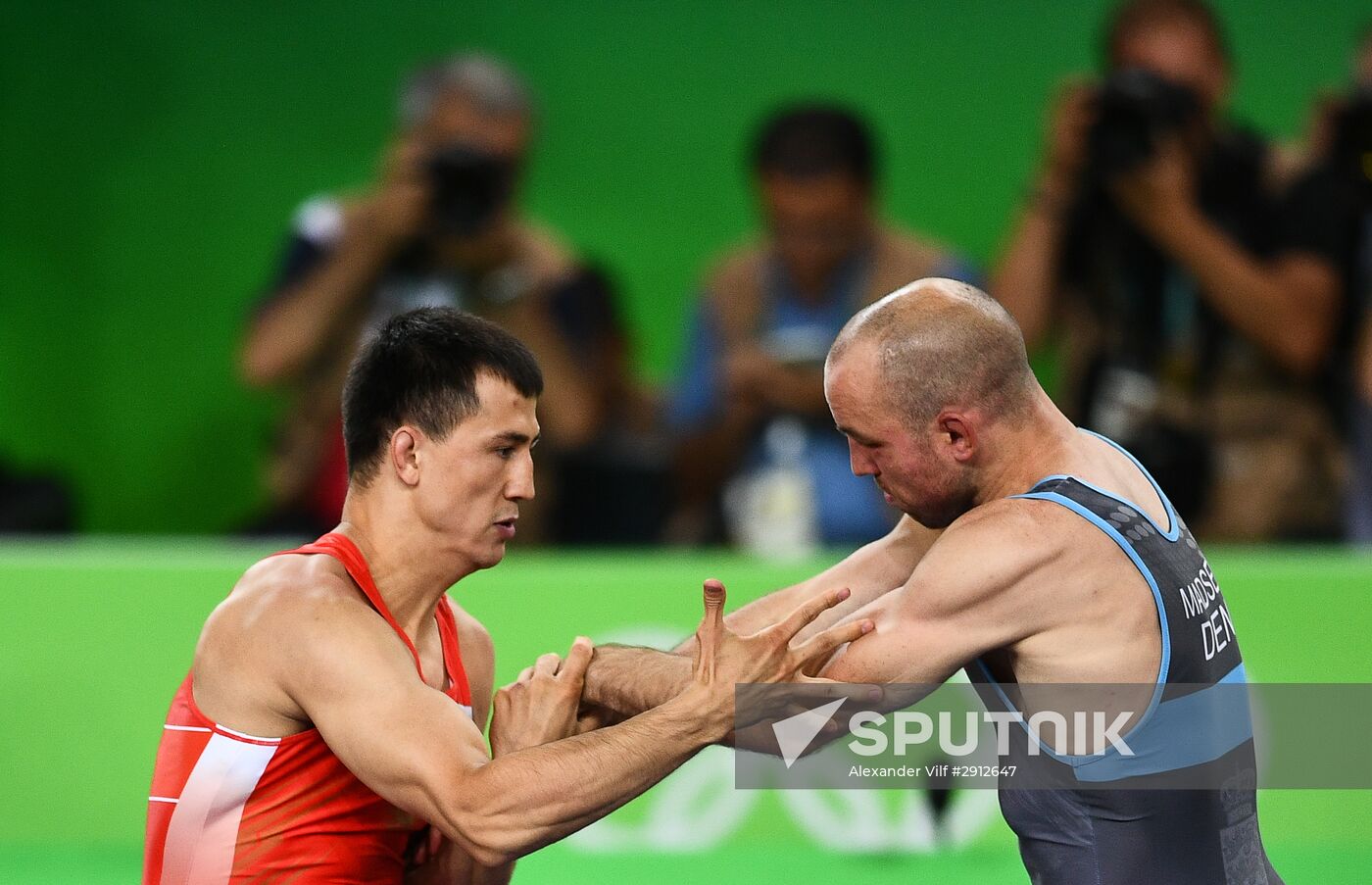 2016 Summer Olympics. Greco-Roman wrestling. Day One