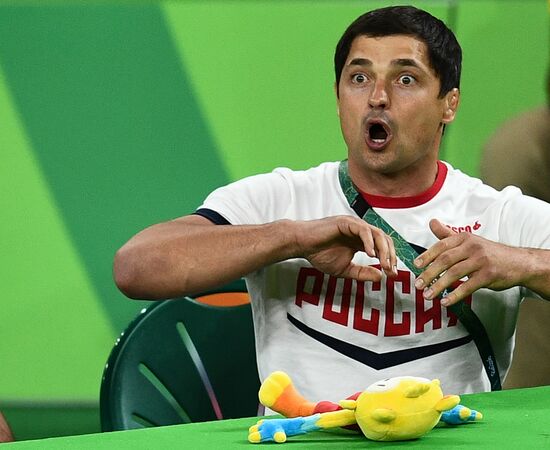 2016 Summer Olympics. Greco-Roman wrestling. Day One
