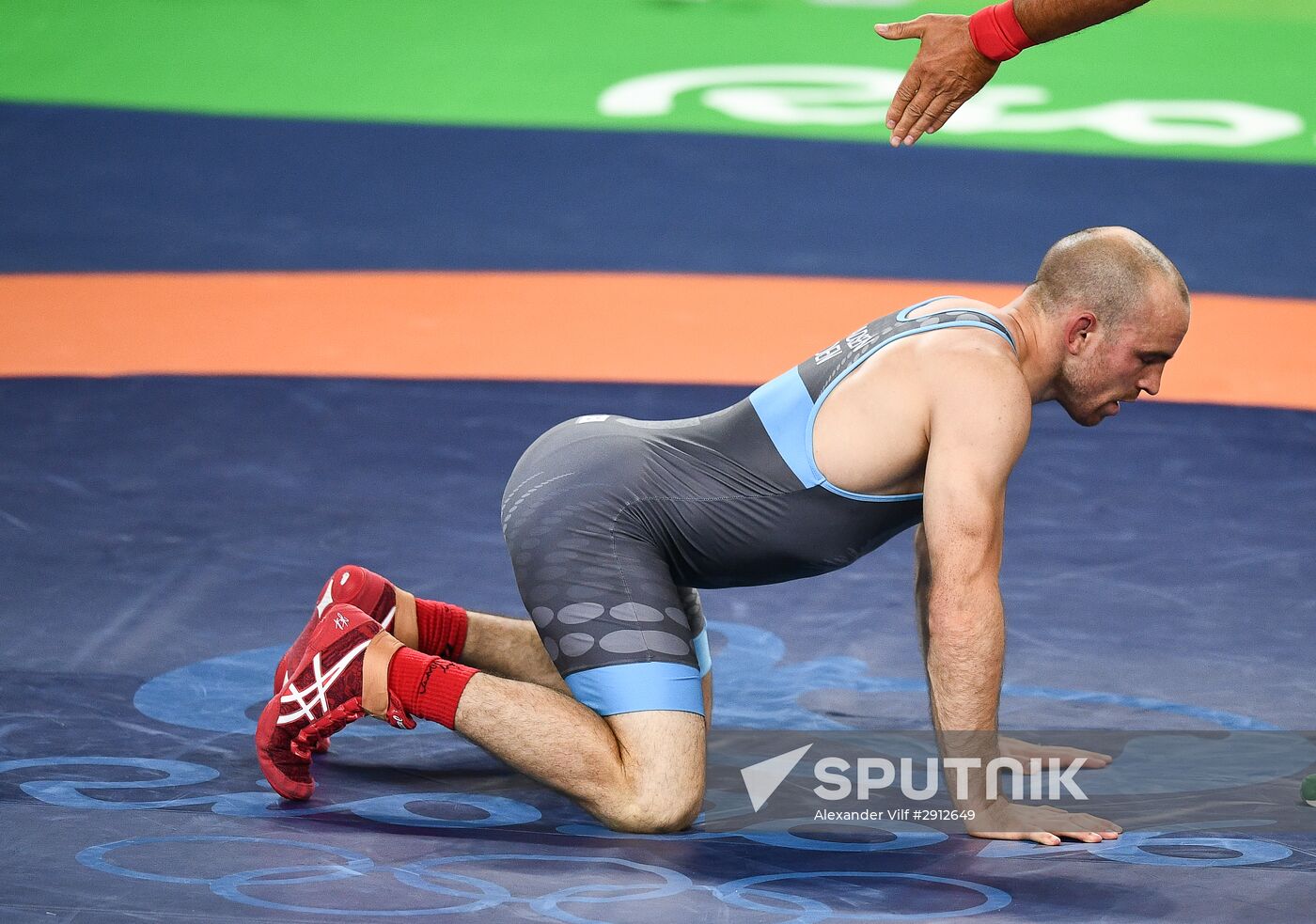 2016 Summer Olympics. Greco-Roman wrestling. Day One