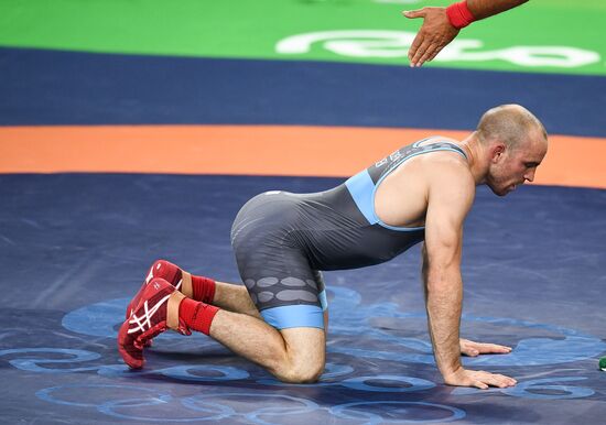 2016 Summer Olympics. Greco-Roman wrestling. Day One