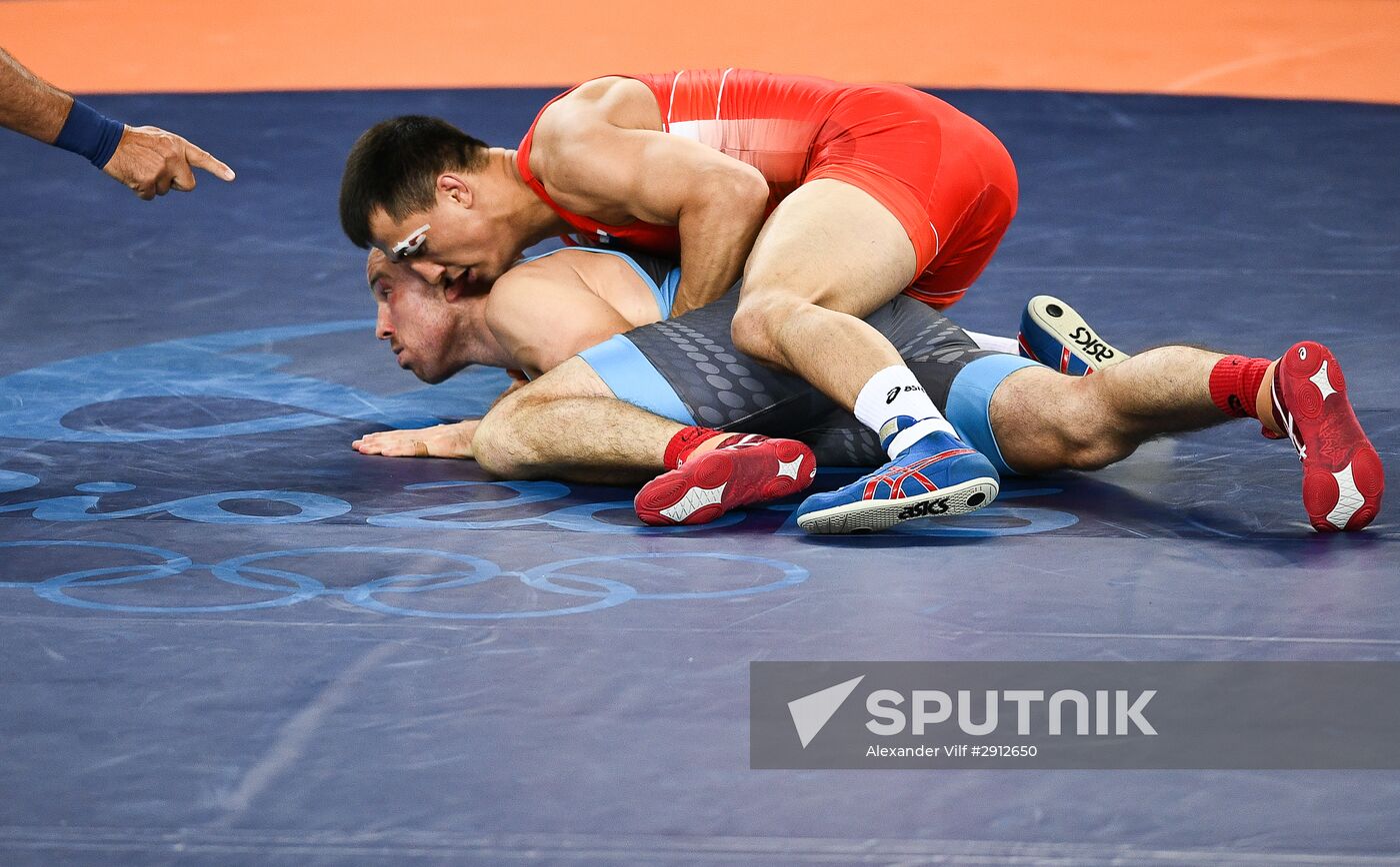 2016 Summer Olympics. Greco-Roman wrestling. Day One