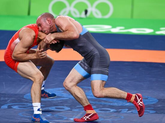 2016 Summer Olympics. Greco-Roman wrestling. Day One