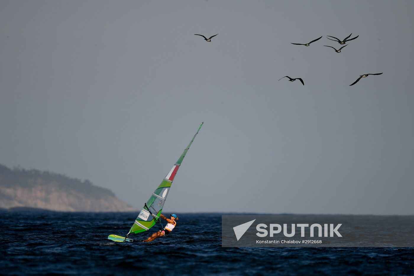 2016 Summer Olympics. Sailing. RS:X. Finals