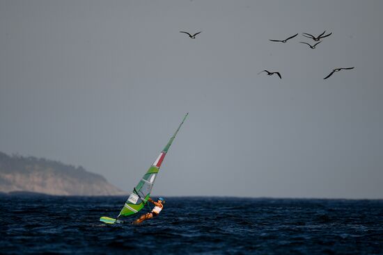 2016 Summer Olympics. Sailing. RS:X. Finals