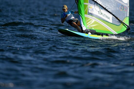 2016 Summer Olympics. Sailing. RS:X. Finals