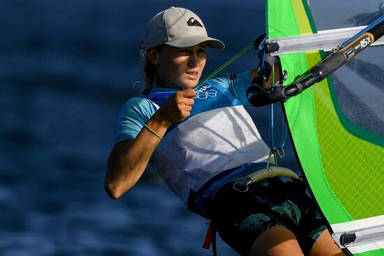 2016 Summer Olympics. Sailing. RS:X. Finals