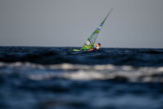 2016 Summer Olympics. Sailing. RS:X. Finals