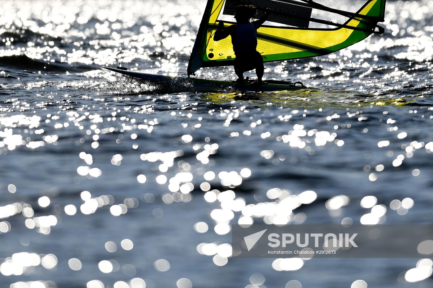 2016 Summer Olympics. Sailing. RS:X. Finals
