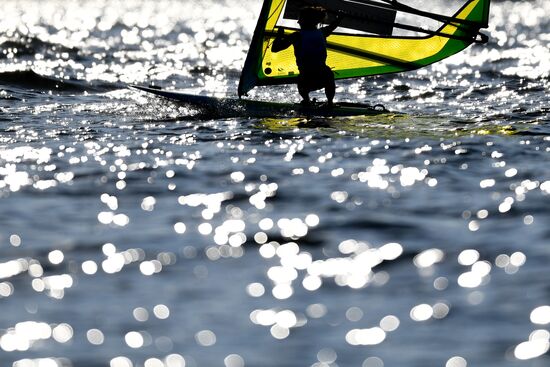 2016 Summer Olympics. Sailing. RS:X. Finals