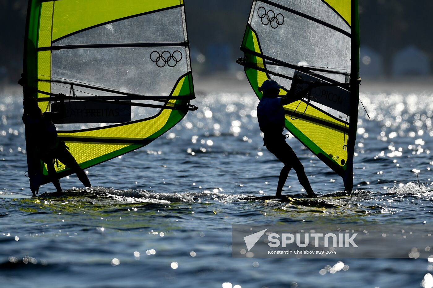2016 Summer Olympics. Sailing. RS:X. Finals