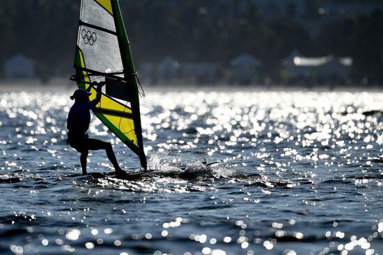 2016 Summer Olympics. Sailing. RS:X. Finals