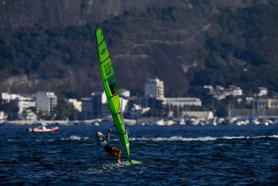 2016 Summer Olympics. Sailing. RS:X. Finals
