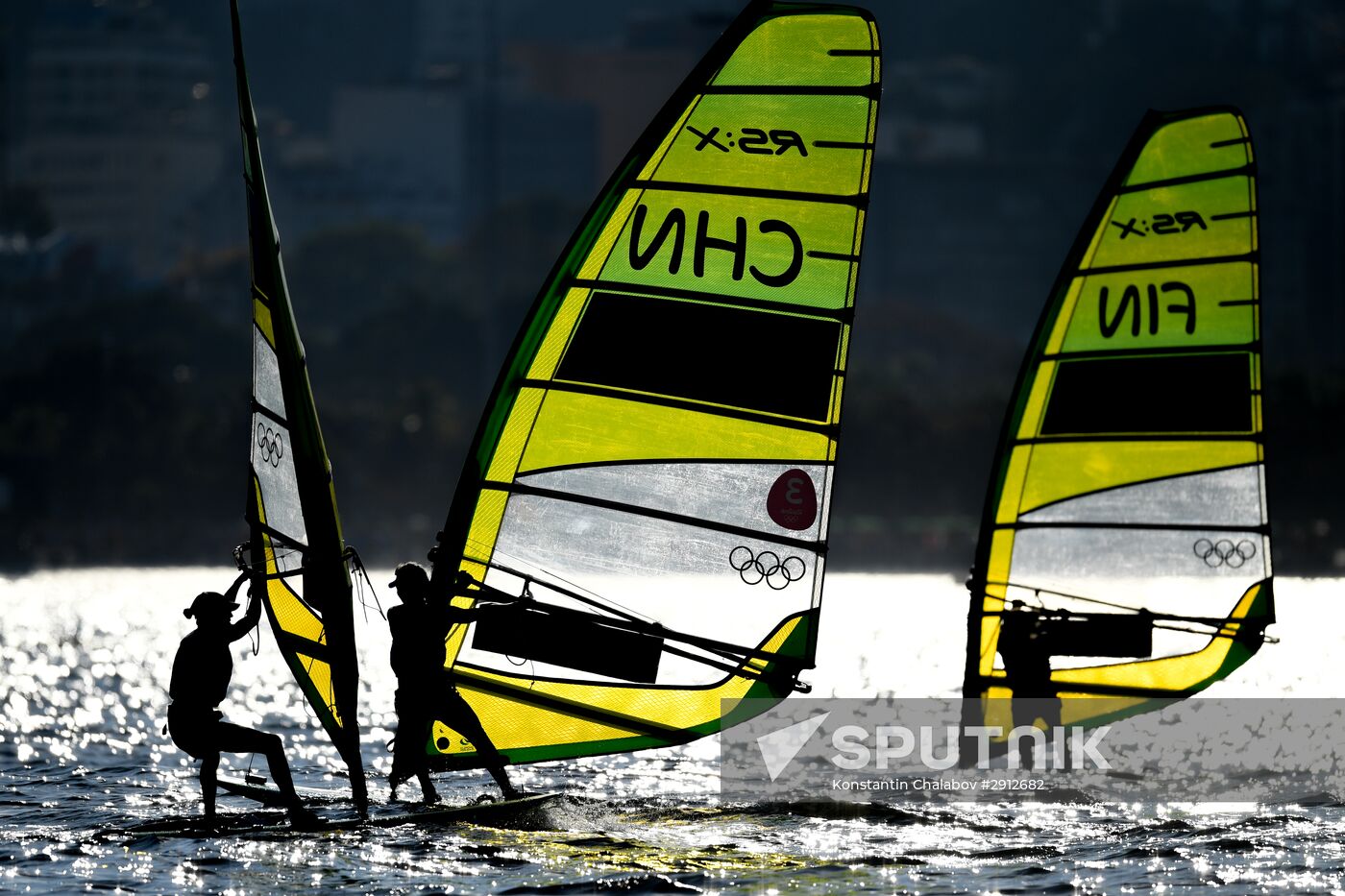 2016 Summer Olympics. Sailing. RS:X. Finals
