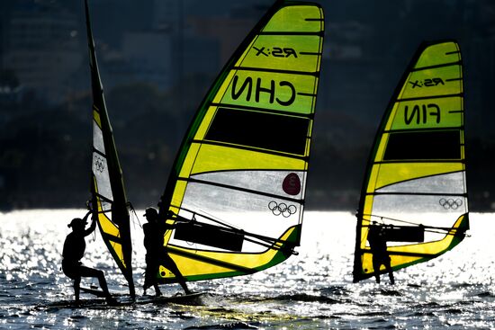 2016 Summer Olympics. Sailing. RS:X. Finals