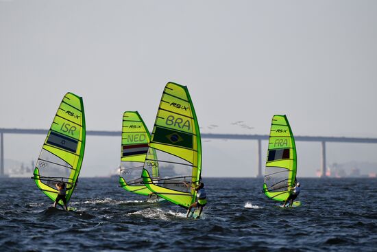 2016 Summer Olympics. Sailing. RS:X. Finals