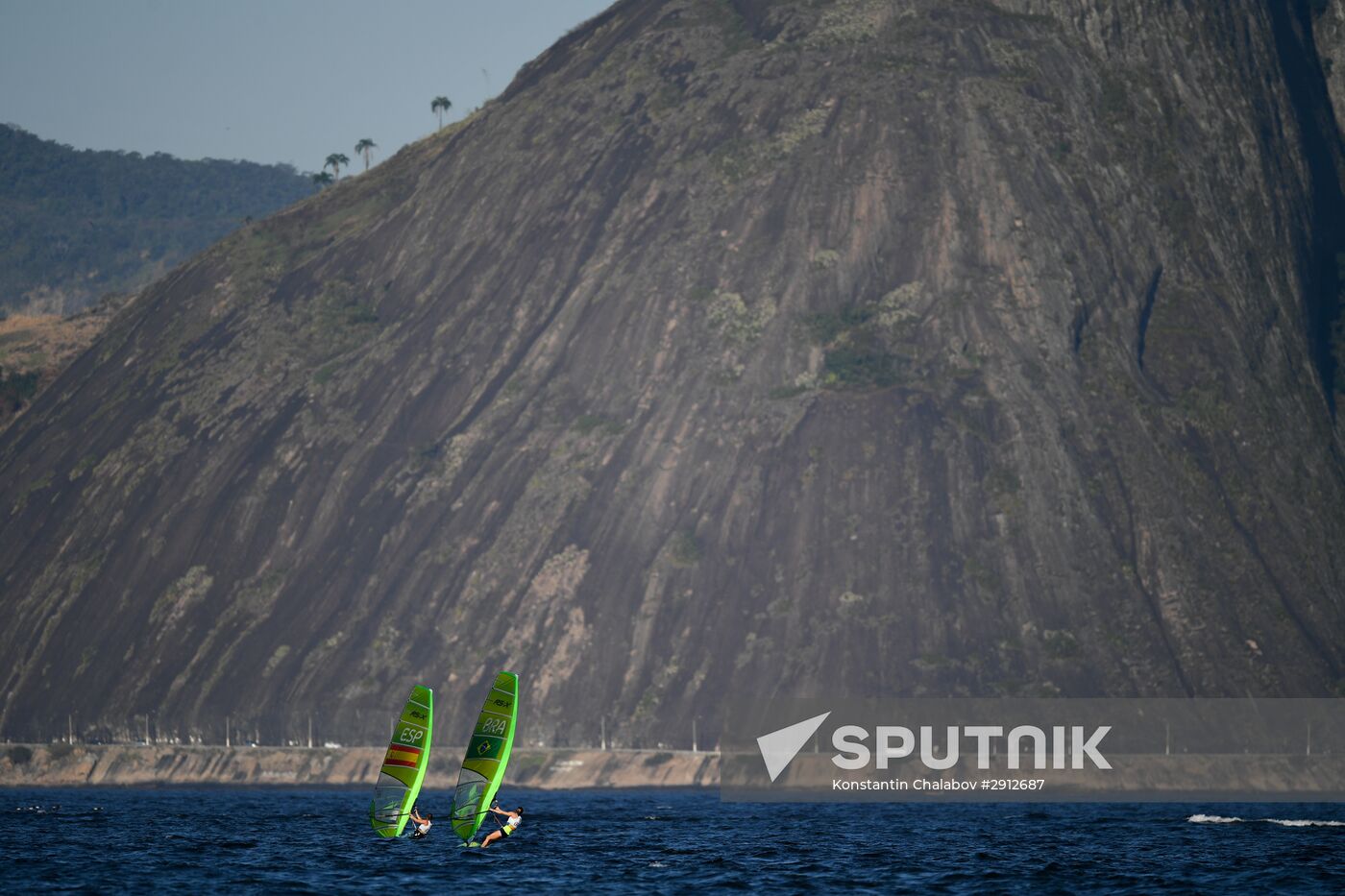 2016 Summer Olympics. Sailing. RS:X. Finals