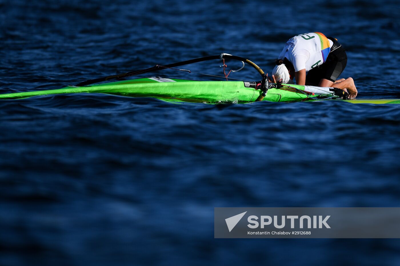 2016 Summer Olympics. Sailing. RS:X. Finals