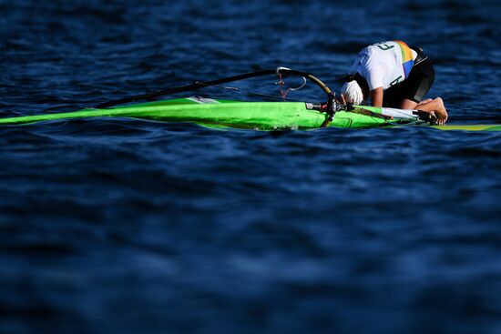 2016 Summer Olympics. Sailing. RS:X. Finals