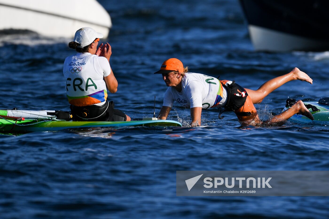 2016 Summer Olympics. Sailing. RS:X. Finals