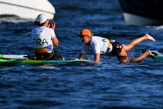 2016 Summer Olympics. Sailing. RS:X. Finals