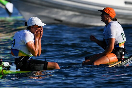 2016 Summer Olympics. Sailing. RS:X. Finals