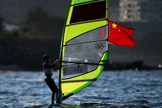 2016 Summer Olympics. Sailing. RS:X. Finals