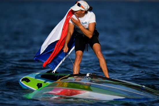 2016 Summer Olympics. Sailing. RS:X. Finals