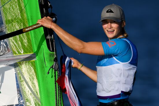 2016 Summer Olympics. Sailing. RS:X. Finals